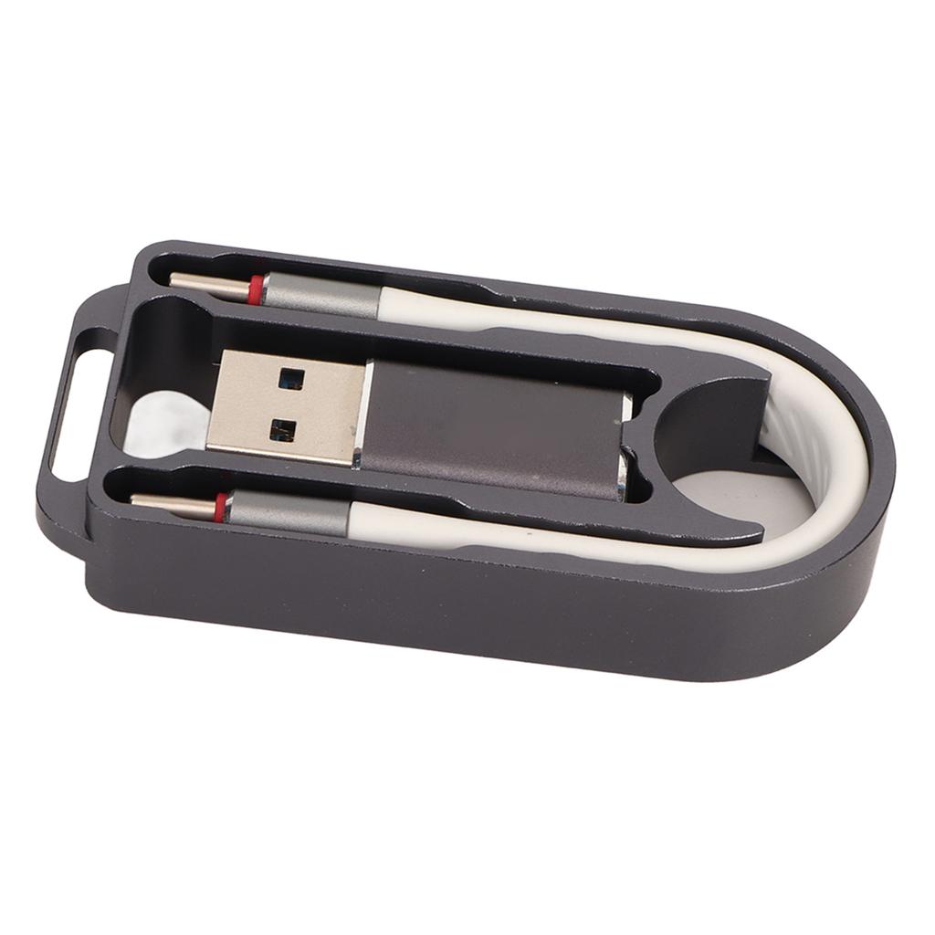 USB C Cable Male To Male PD 100W Fast Charging 40Gbps 5.2in Length Flexible USB C Charger Cable