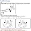 Universal Scooter Rear View Mirror for Ninebot MAX G3 G2 G30 ZT3 Pro F3 F40 P100 Electric Scooter