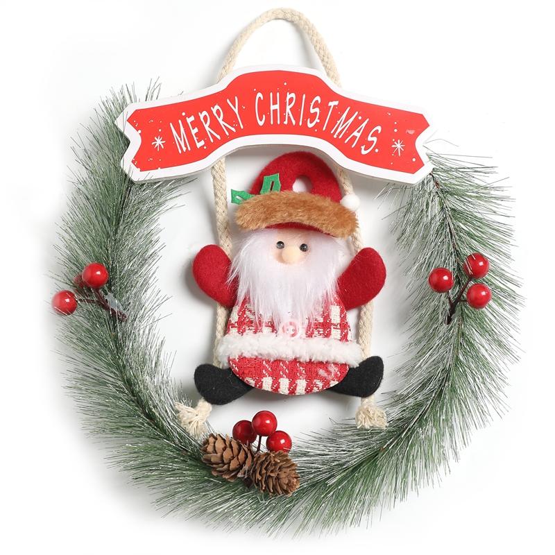 1Pcs 31CM Christmas Decoration Garland Xmas Tree Pendant Ornament for Home Decor 2026 New Year Party Gift Navidad Accessories