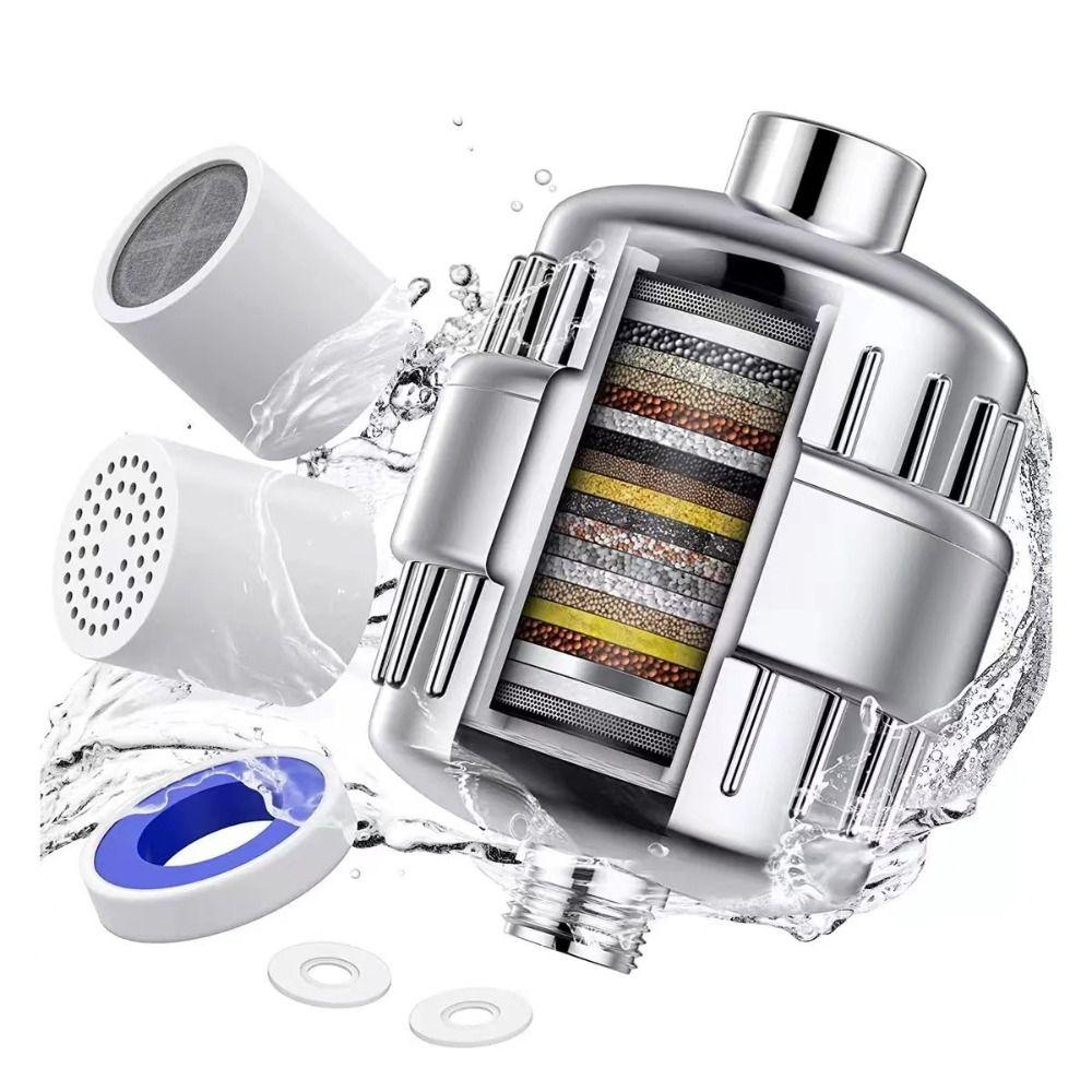 High-Efficiency Active Universal Purification Cartridge Showerhead Filter  Water Purification