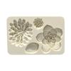 1 Pcs Flower Petals Cakes Molds Silicone Mold Fondant Cake Chocolate Soap Candy Biscuit Sugar Mold Baking Kitchen Accessories