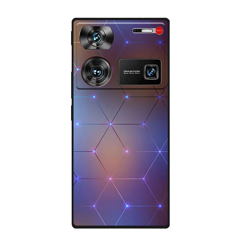 For ZTE nubia Z60 Ultra Case Silicone Luxury Space Soft Bumper for Nubia Z60 Ultra 5G NX721J Phone Cover TPU Funda Fashion Bag