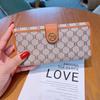 Genuine Leather Women Wallets Fashion Brand Design Long Purse Triumphal Arch Clutch Bag Calfskin Billfold Card Holders