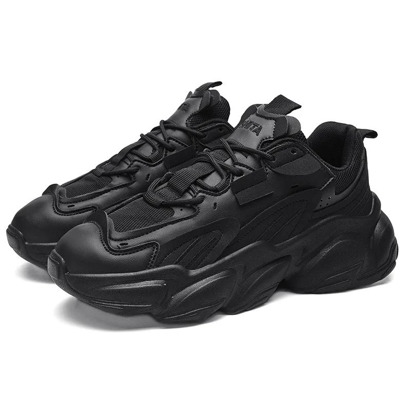 

Мода Новые Осенние Мужские Кроссовки на Толстой Подошве Дышащие Мужские Кроссовки на Толстой Подошве Женские Кроссовки Tenis Masculino Zapatillas Hombre 42 чёрный