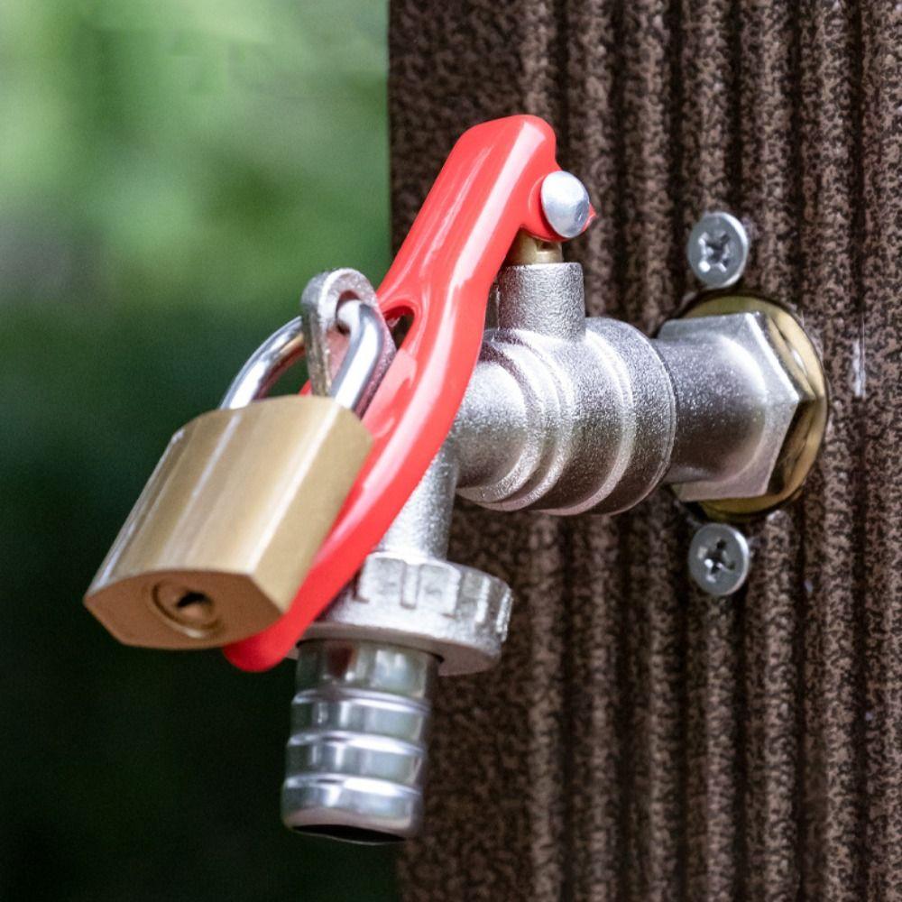 With Lock Water Tank Connector 1/2 Inch 3/4 Inch Thread Water Tap Universal Lockable Faucet