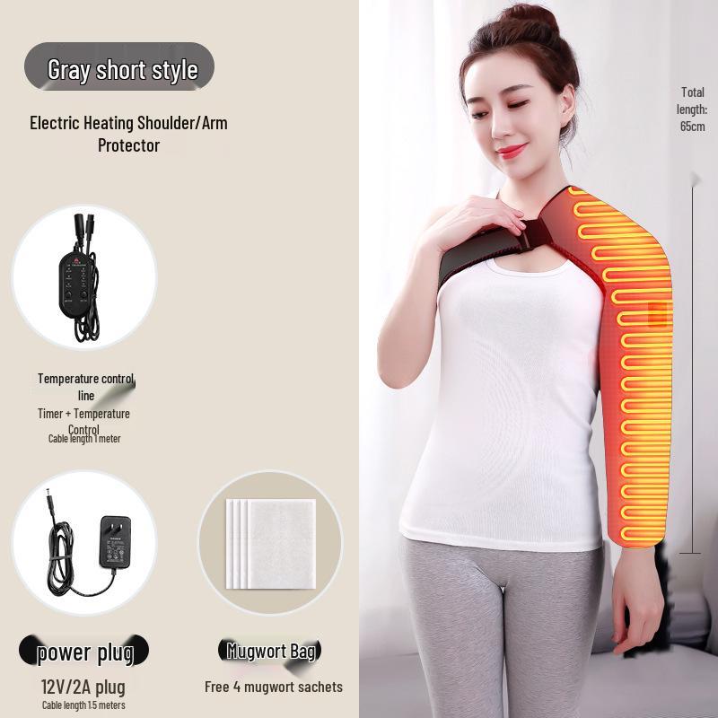 Rechargeable Electric Heating Massager for Shoulder Joint Therapy and Cold Protection