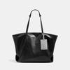 Simple Soft Leather Tote Bag, Large Capacity, Versatile for Commuting, Student Shoulder Bag for Class