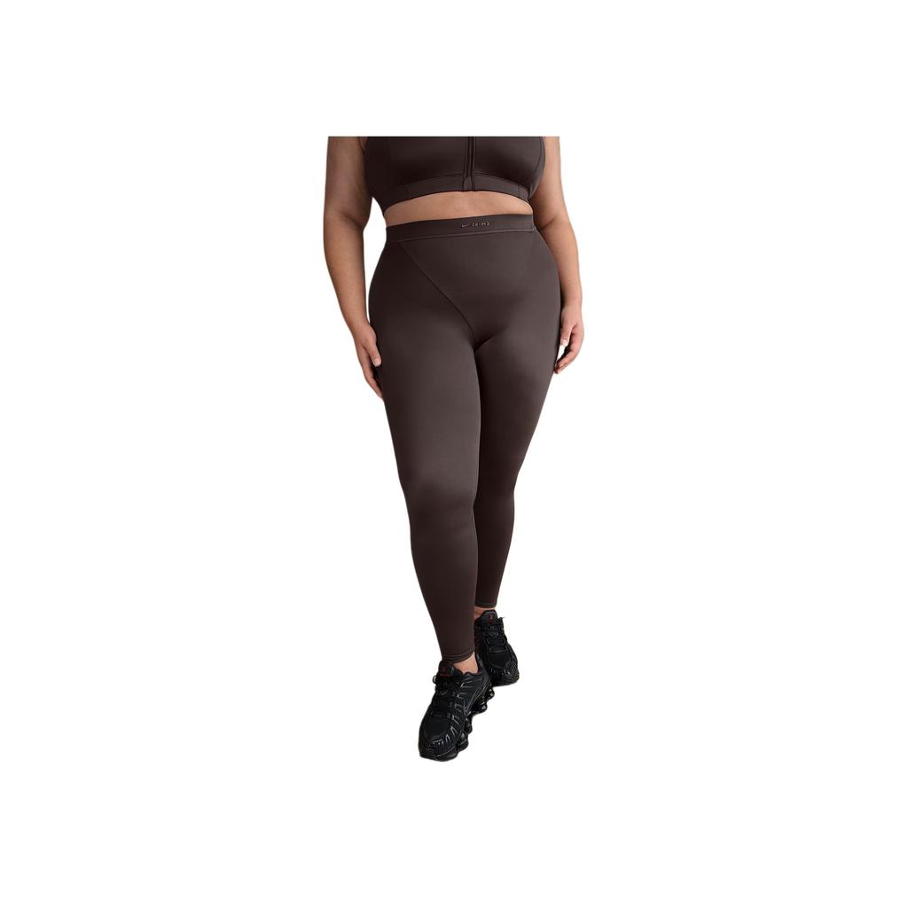 Nike SKIMS Shine V-Line 26" Legging Phoenix Women Bottoms Brown BO-LEG-2715-PHO