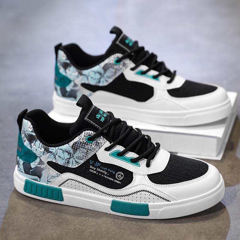 Weiße Sportschuhe für Herren, Freizeitschuhe, Streetstyle-Laufschuhe, Schuhe für Studenten, übergroße Winterschuhe, High Top