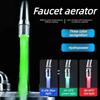 3 Color Light Change LED Faucet Aerator Water Saving Tap Nozzle for Kitchen Bathroom Sink Stream Glow Spray Head Attachment