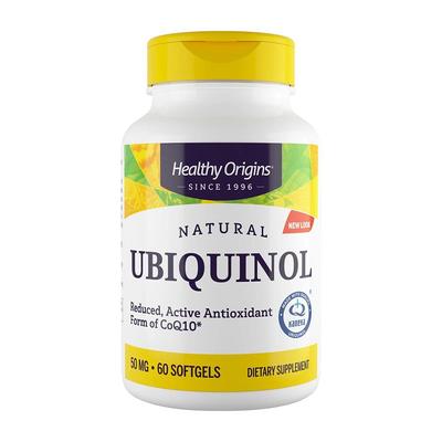 Natural Ubiquinol 50 Mg, 60 Softgels