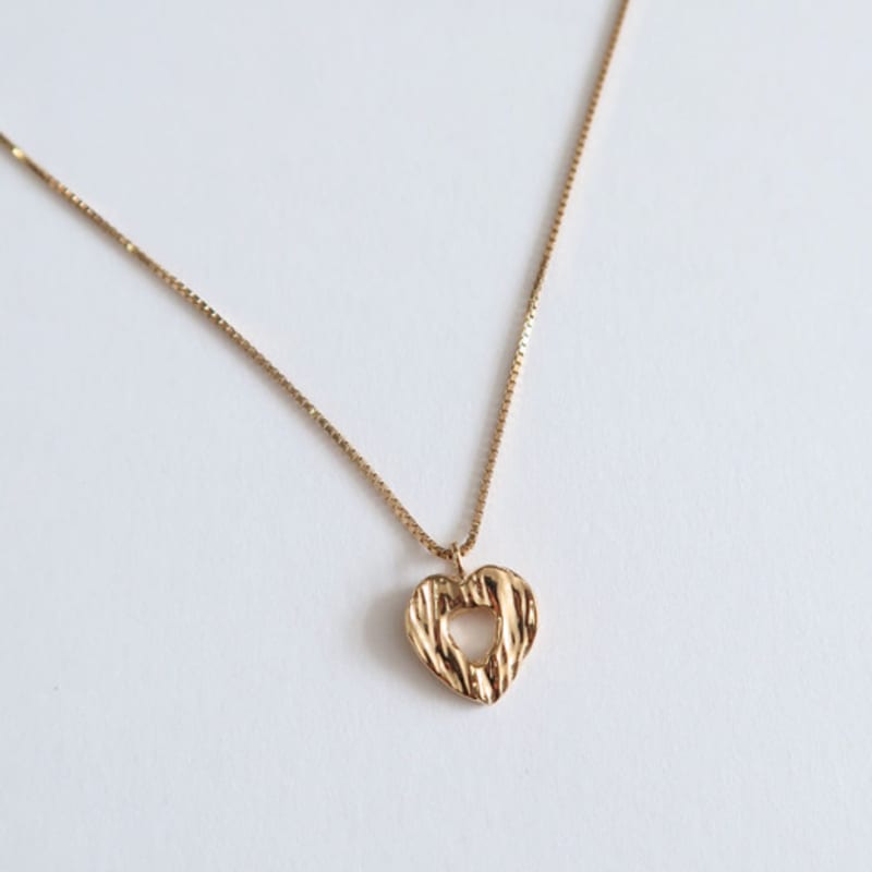 DOL Silver 925 Heartline Necklace