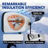Heavy-Duty Frost Guard for Outdoor Faucets. Prevents Pipe Burst, Easy Install. For Winter & Extreme Cold. US/EU Compatible.