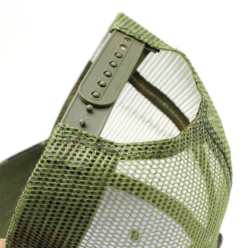 Outdoor Sports Visor Male Mesh Breathable Couple Cap Female Versatile Baseball Cap Curved Brim Camouflage Cap