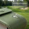 Universal Range Finder Carry Bag PU Leather Rangefinder Hard Case Rangefinder Holder  For Golf