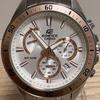 Used [New Battery] Casio Edifice EFR-552D Chronograph Pink Gold