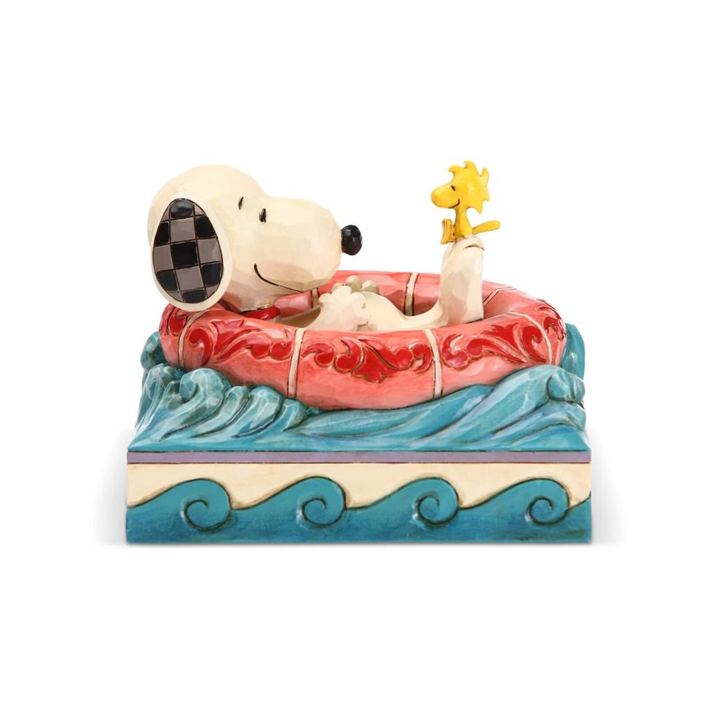 Enesco Jim Shore Snoopy Woodstock Floaty 6005942 & W11.5×H10×D9cm