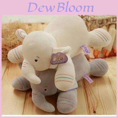 Plüschelefant Stofftier für Kinder mit weichem Stoff und dekorativem Design zur Raumdekoration