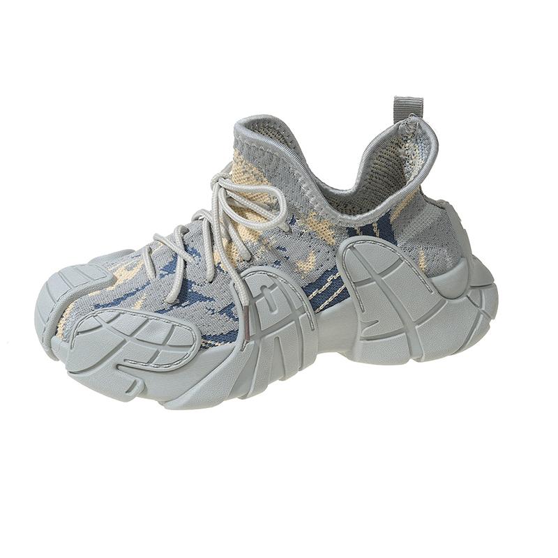 

Fashion Ladies Shoes 2024 Lace-up Women s Vulcanize Shoes Fashion Color Matching Ladies Casual Shoes New Round Head Classic Sneakers 35 сірий колір