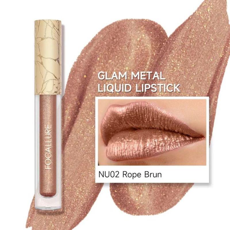 FOCALLURE - Rossetto Liquido Glam Metal - 3 Colori
