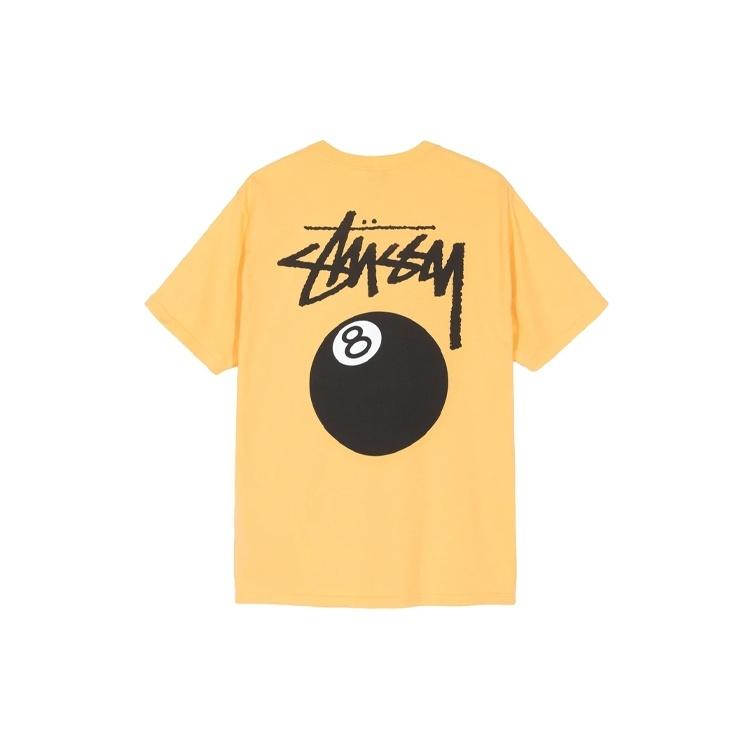 Stussy 8 Ball Schwein gefärbtes T-Shirt 8T Unisex 1904519