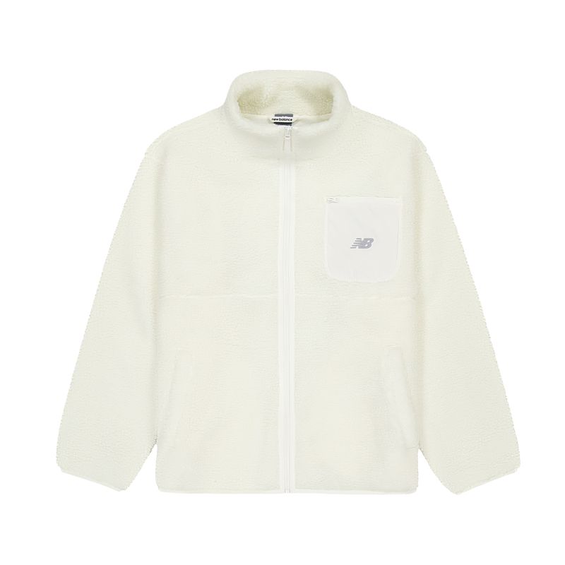New Balance Velvet feel Coat Men s White AMJ43362-CIC L