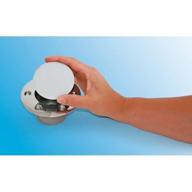 Fiamma Recessed Aluminium Base for Table Leg Column