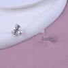 Elegant Zircon Bow & Pearl Stud Earrings for Women - 2024 Trendy High-End Luxury 