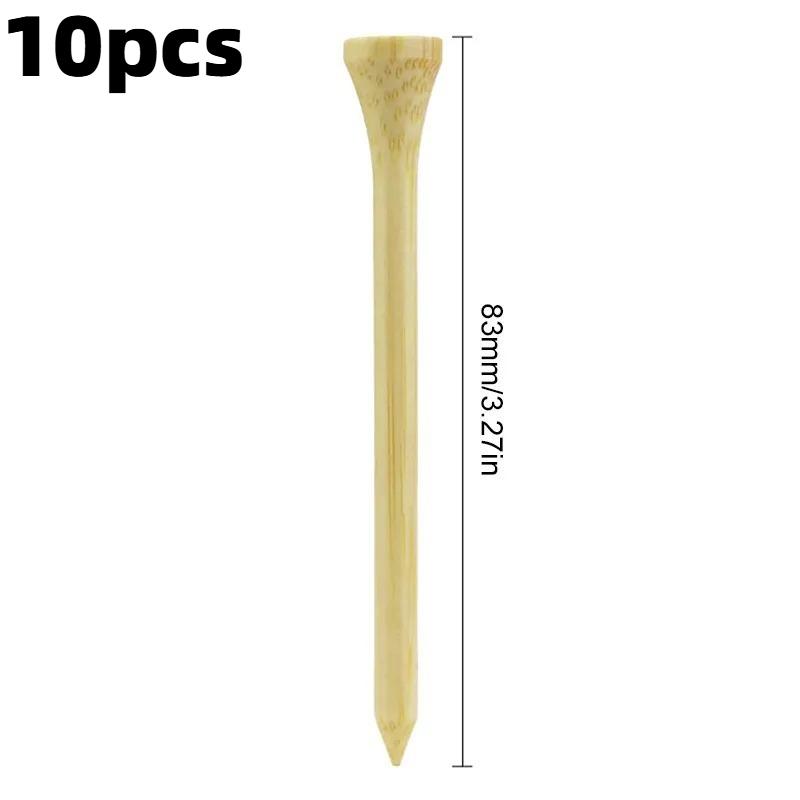 100 Count Golf Tees Bamboo Tee Golf Balls Holder 4 Sizes Available Stronger Than Wood Tees Drop Ship 42mm 54mm 70mm 83mm