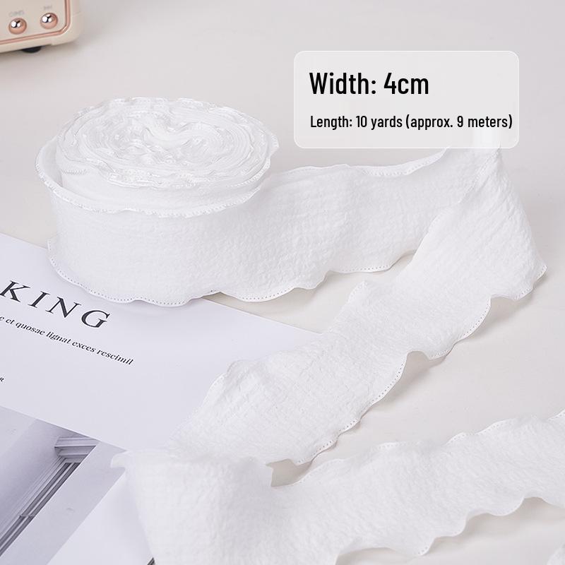 Elegant Fishtail Silk Ribbon for Cake and Bouquet Decoration