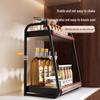 YOUQIN Double-Layer Kitchen Countertop Spice Rack