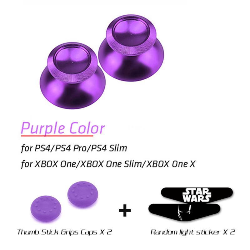 Metal Game  Controller  Button  Set Mushroom Head Handle Repair Accessories Compatible For Ps4 / Ps