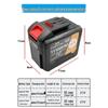 21V Large Capacity Lithium Battery for Makita Angle Grinder and Electric Wrench