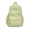 Schoolbag Macaron Series Colorful Star Hot Print Sweet Backpack for Middle School Students for Class Vitality and Youthful Double Shoulder Bag