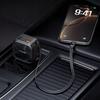 Mcdodo Szybka Ładowarka Samochodowa 3X Usb Usb-C 93W Led Kabel Zwijany 1M