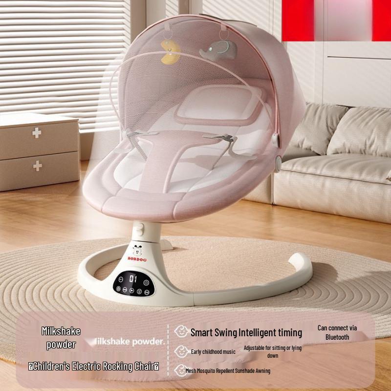 Bobodou Baby Electric Rocking Chair - Newborn Soothing Sleeper & Cradle Rocker