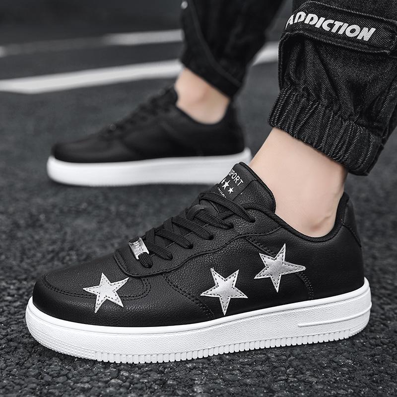 2024 New Couple Little White Shoes Versatile Men's and Women's Leisure Sports Board Shoes High Quality Leather Sports Shoes