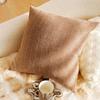 11X11/11X11CM Cream Brown Throw Pillow Cover Luxury Nordic Stamping Waist Cushion Cover Decor Home Decorative Pillowcase 1116