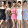 Sexy Night Club Wear See Through Pencil Dresses Spaghetti Stripe Bandage Bodycon Transparent Party Short Dress Women Clothing