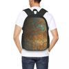 Oxidized Copper Student Backpack School Bag Hiking Travel Daypack for Boys Girls Fashion Bookbag Shoulder Bags