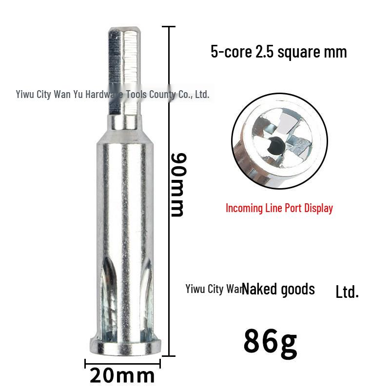 Universeller Elektriker-Abisolierzange und Verbinder (2,5-4mm)