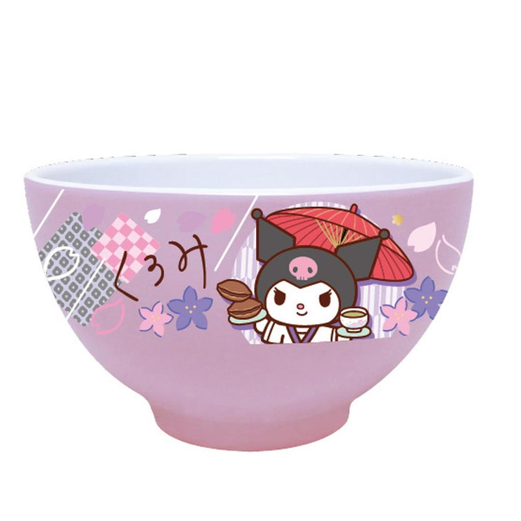 K Company Hello Kitty Kuromi (Japanese Goods Series) Melamine Bowl Kuromi SAW-MB-KU