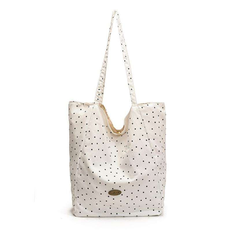 Summer new beautiful personalized casual shoulder bag female students class niche commuting tote big bag