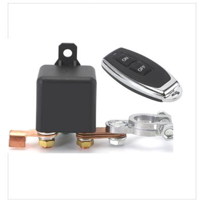 Isolateur de commutateur de batterie de voiture, télécommande sans fil intégrée universelle 1 × 12V
