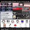 Delixi 1200 Three-in-One Welder: Gasless MIG/MAG, Manual Arc, TIG, Household 220V.