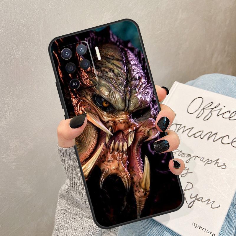 Alien Vs Predator Case For Oppo A54 A74 A94 A17 A57 A77 A76 A16 A96 A18 A60 A80 A40 A38 A58 A78 A98 A15 A5 Pro