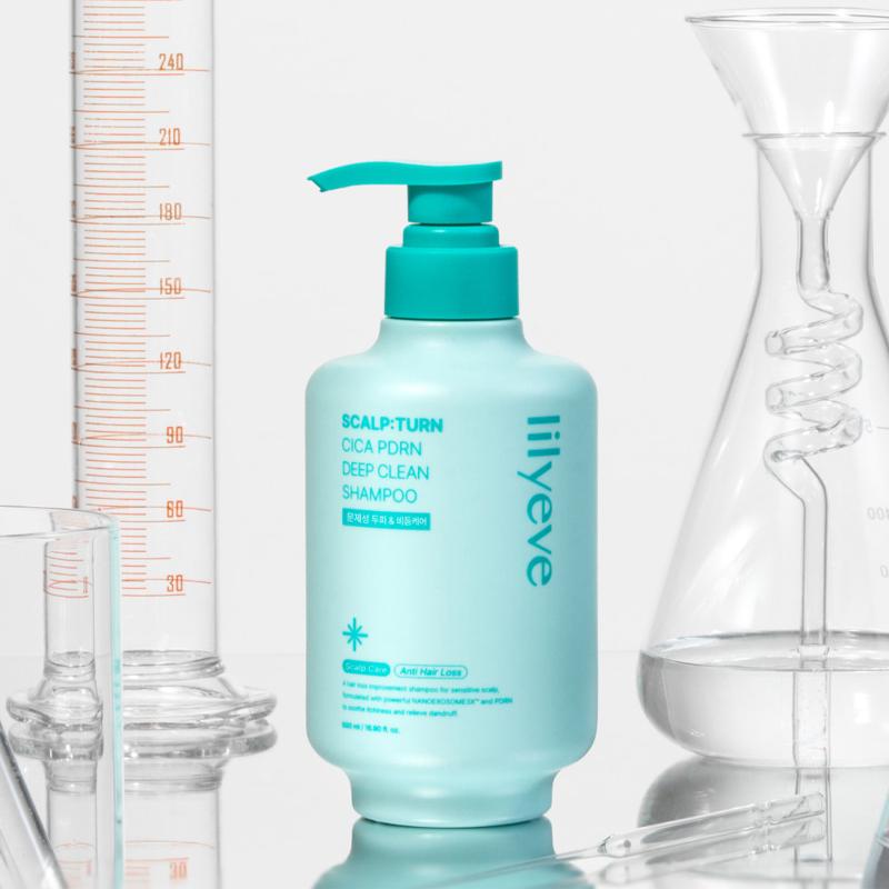 [lilyeve] Scalp Turn Cica PDRN Deep Clean Shampoo 500ml
