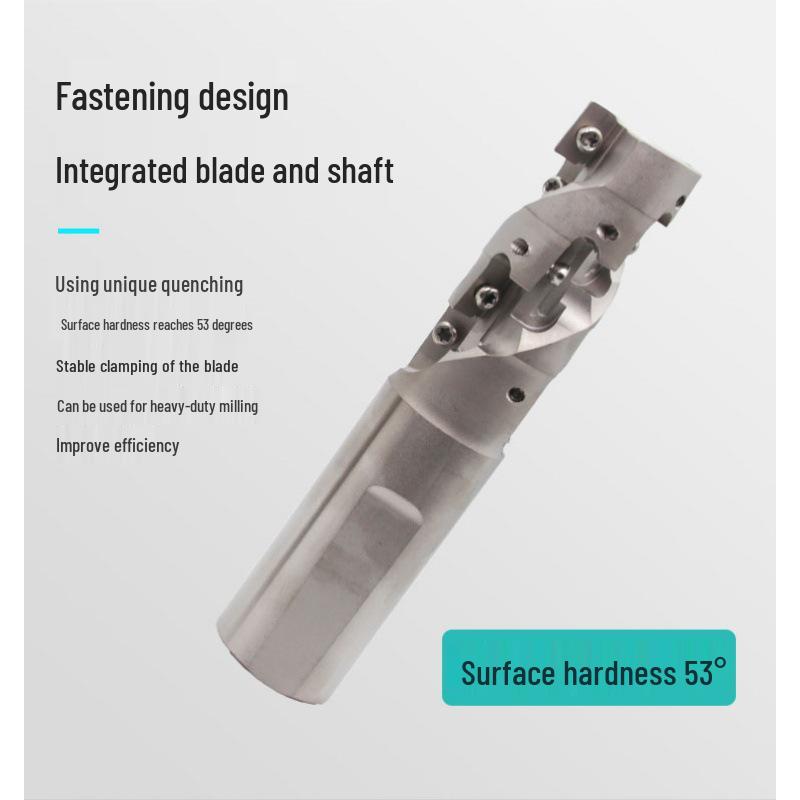 CNC Corn Cob Roughing End Mill with Extended Shank