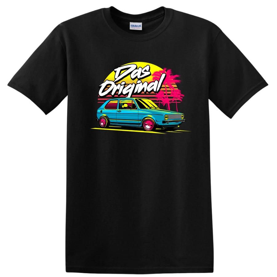 Classic Car Das Original T Shirt Retro Style Graphic Tee Vintage Auto Design XS