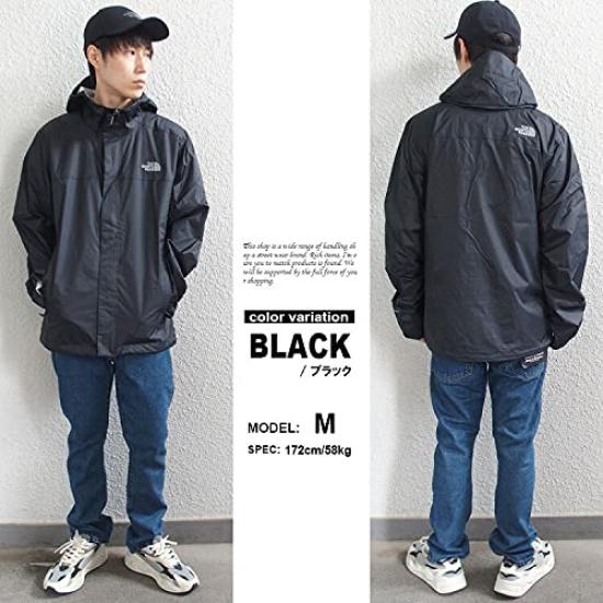 North Venture Jacket VENTURE 2 JACKET Outdoor Mountain Climbing S [The Face] [NF0A2VD3] BLK/GREY [Item]